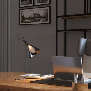 Настольная лампа декоративная Eurosvet Enigma 01186/1 черный в Урае - uray.ok-mebel.com | фото 2