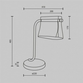 Настольная лампа декоративная Maytoni Cabaret MOD170TL-L8BS3K в Урае - uray.ok-mebel.com | фото 7