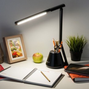 Настольная лампа офисная Eurosvet Office 80421/1 черный 8W в Урае - uray.ok-mebel.com | фото