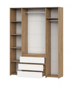 НЕКСТ 1 Спальня (Дуб Золотой/Белый) в Урае - uray.ok-mebel.com | фото 8