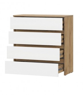 НЕКСТ 1 Спальный гарнитур (модульный) Дуб Золотой/Белый в Урае - uray.ok-mebel.com | фото 7