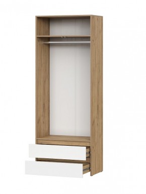 НЕКСТ 1 Вешалка с зеркалом + Шкаф 2-х ств. с ящиками в Урае - uray.ok-mebel.com | фото 3