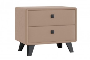 НИКОЛЬ Тумба широкая 2 ящика (бежевый) в Урае - uray.ok-mebel.com | фото