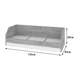 ОЛИВИЯ Детская (модульная) дуб серый/белый в Урае - uray.ok-mebel.com | фото 14