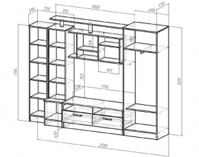 ОСКАР Гостиная (ЯШТ/ЯШС) в Урае - uray.ok-mebel.com | фото 2