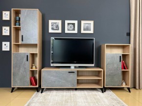 ОСКАР TRIO Гостиная (дуб золотой/каспий темный) в Урае - uray.ok-mebel.com | фото 2