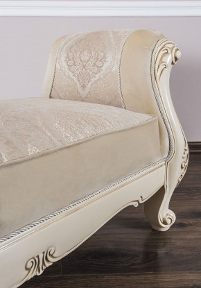 Оттоманка Джоконда 2-е боковины (крем глянец) в Урае - uray.ok-mebel.com | фото 4