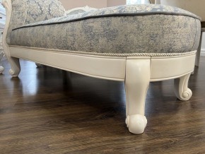 Оттоманка Мишель 1-а боковина (белый матовый) в Урае - uray.ok-mebel.com | фото 5