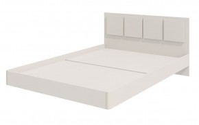 Парус Кровать 1600 на щитах (Белый) в изголовье 5 декор. квадрата в Урае - uray.ok-mebel.com | фото