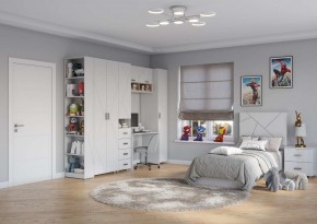 Пенал 1-ств с 4-мя ящиками и нишей "Сандра" в Урае - uray.ok-mebel.com | фото 2