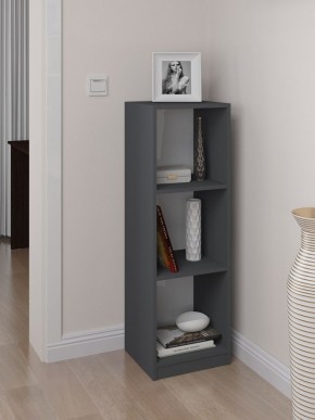 Пенал открытый мини Дублин (Графит) в Урае - uray.ok-mebel.com | фото 2
