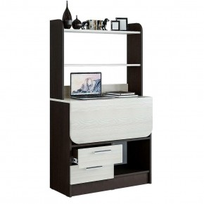 Письменный стол тумба Рокки (венге/лоредо) в Урае - uray.ok-mebel.com | фото 3