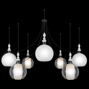 Подвесная люстра 33 идеи M66TW PND182.07.17CH.003BL-M66TW в Урае - uray.ok-mebel.com | фото 2