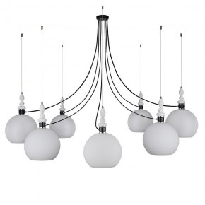 Подвесная люстра 33 идеи S37WH PND182.07.17CH.003BL-S37WH в Урае - uray.ok-mebel.com | фото 3