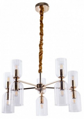Подвесная люстра Arte Lamp Charm A1623LM-10GO в Урае - uray.ok-mebel.com | фото