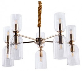Подвесная люстра Arte Lamp Charm A1623LM-10GO в Урае - uray.ok-mebel.com | фото 2