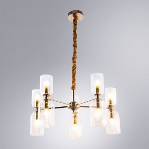 Подвесная люстра Arte Lamp Charm A1623LM-10GO в Урае - uray.ok-mebel.com | фото 3