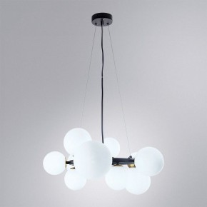 Подвесная люстра Arte Lamp Gemini A2243SP-10BK в Урае - uray.ok-mebel.com | фото 3