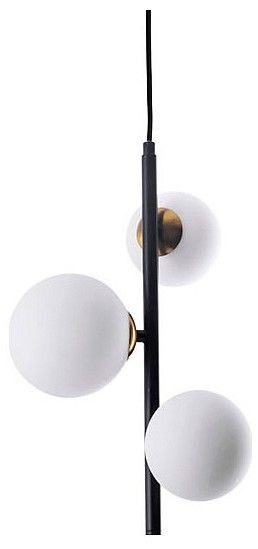 Подвесная люстра Arte Lamp Gemini A2243SP-3BK в Урае - uray.ok-mebel.com | фото