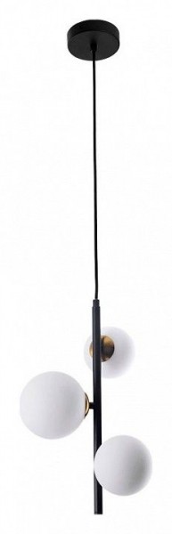 Подвесная люстра Arte Lamp Gemini A2243SP-3BK в Урае - uray.ok-mebel.com | фото 2