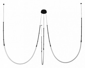Подвесная люстра Arte Lamp Klimt A2850SP-38BK в Урае - uray.ok-mebel.com | фото