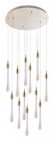 Подвесная люстра Arte Lamp Raindrop A1803LM-36PB в Урае - uray.ok-mebel.com | фото