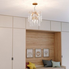 Подвесная люстра Eurosvet Claire 60170/8 золото в Урае - uray.ok-mebel.com | фото 4