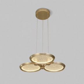 Подвесная люстра Eurosvet Crespella 90034/3 золото в Урае - uray.ok-mebel.com | фото 2