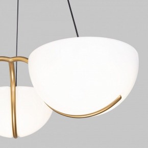 Подвесная люстра Eurosvet Emisfero 50083/3 LED золото в Урае - uray.ok-mebel.com | фото 8