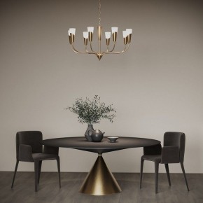 Подвесная люстра Eurosvet Rhyton 60167/8 латунь в Урае - uray.ok-mebel.com | фото 5