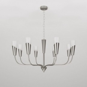 Подвесная люстра Eurosvet Rhyton 60167/8 никель в Урае - uray.ok-mebel.com | фото 3