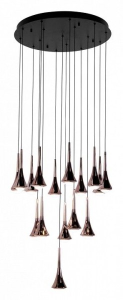 Подвесная люстра Favourite Tolva 4292-16P в Урае - uray.ok-mebel.com | фото