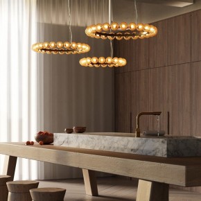 Подвесная люстра Maytoni Ambre MOD331PL-L42BS3K в Урае - uray.ok-mebel.com | фото 3