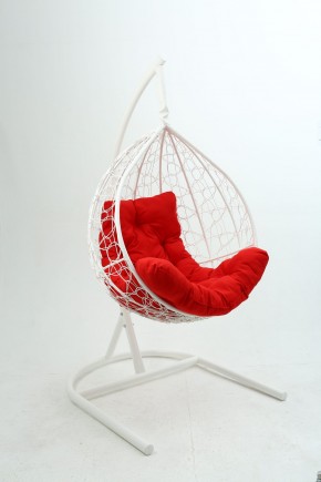 Подвесное кресло Бароло (белый/красный) в Урае - uray.ok-mebel.com | фото
