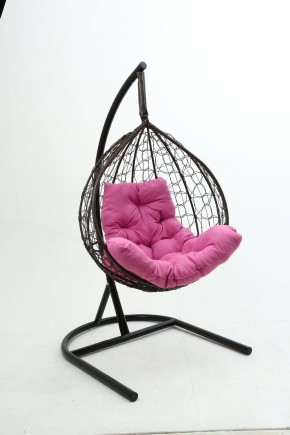 Подвесное кресло Бароло (коричневый/розовый) в Урае - uray.ok-mebel.com | фото