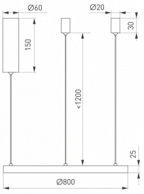 Подвесной светильник Arlight CONGO 046245 в Урае - uray.ok-mebel.com | фото 4