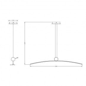 Подвесной светильник Arte Lamp Arno A3362SP-25BK в Урае - uray.ok-mebel.com | фото 3