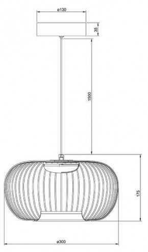 Подвесной светильник Arte Lamp Flare A3527SP-12BK в Урае - uray.ok-mebel.com | фото 3