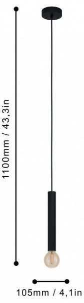 Подвесной светильник Eglo Cortenova 98056 в Урае - uray.ok-mebel.com | фото 3