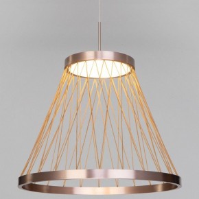 Подвесной светильник Eurosvet Cesta 40016/1 LED коричневый в Урае - uray.ok-mebel.com | фото