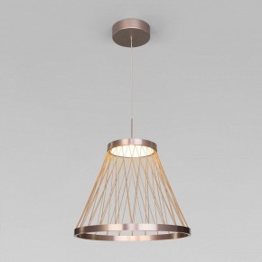 Подвесной светильник Eurosvet Cesta 40016/1 LED коричневый в Урае - uray.ok-mebel.com | фото 2