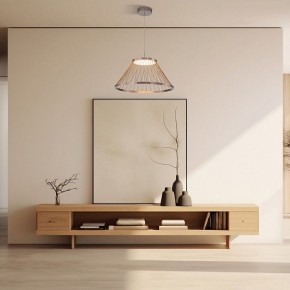 Подвесной светильник Eurosvet Cesta 40017/1 LED коричневый в Урае - uray.ok-mebel.com | фото 4