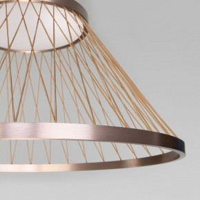 Подвесной светильник Eurosvet Cesta 40017/1 LED коричневый в Урае - uray.ok-mebel.com | фото 6