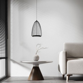 Подвесной светильник Eurosvet Comodita 40009/1 LED черный в Урае - uray.ok-mebel.com | фото 4