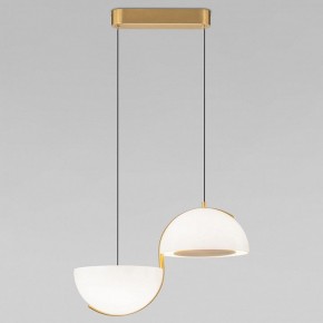 Подвесной светильник Eurosvet Emisfero 50083/2 LED золото в Урае - uray.ok-mebel.com | фото