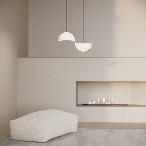 Подвесной светильник Eurosvet Emisfero 50083/2 LED золото в Урае - uray.ok-mebel.com | фото 2