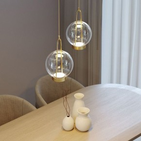 Подвесной светильник Eurosvet Frasco 50267/1 LED латунь в Урае - uray.ok-mebel.com | фото 4