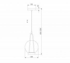 Подвесной светильник Eurosvet Frasco 50267/1 LED синий в Урае - uray.ok-mebel.com | фото 5