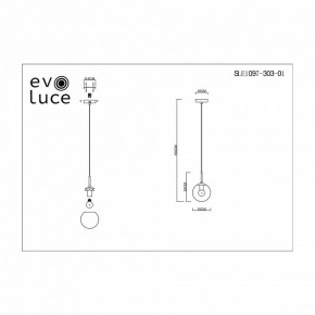 Подвесной светильник EVOLUCE Scorze SLE1097-303-01 в Урае - uray.ok-mebel.com | фото 4