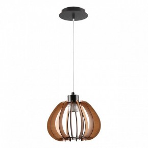 Подвесной светильник Imex MD.9012 MD.9012-1-P-BK+WOOD в Урае - uray.ok-mebel.com | фото 2